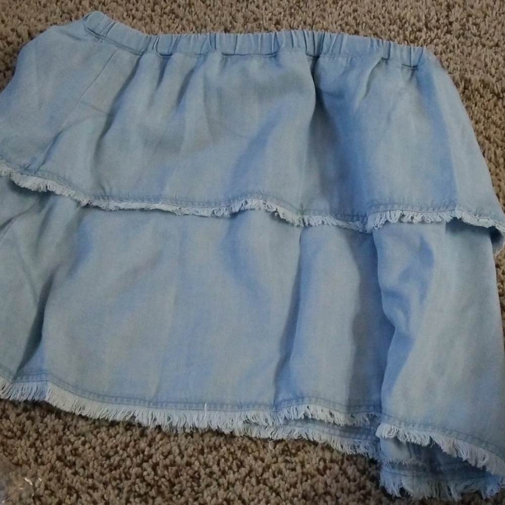 Anthropology Cloth & stone denim skirt, sz S - Picture 2 of 3